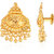 Vivastri Stud Alloy Gold Plated Earrings for Women & Girls [VIVA2776ERG]