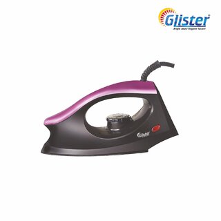 GLISTER Blacko-750 Watt  Electric Iron, Extra Light Weight