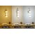 Chanya Haus  Golden Aluminium LED Wall Light with Triple Globe Setup  Choose from Warm White, Cool White  Cool Day Lig