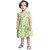 Kid Kupboard Cotton Baby Girls A-Line Frock, Green, Sleeveless, 3-4 Years KIDS7882