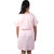 Kid Kupboard Cotton Girls A-Line Dress, Pink, Half-Sleeves, 13-14 Years KIDS7883
