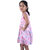 Kid Kupboard Cotton Girls A-Line Frock, Pink, Sleeveless, 7-8 Years KIDS7884