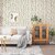 Tiny Shiny White and Gold Geometric Lines Wallpaper Living room badroom for Home Decoration,