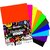 INC Coloured Flourscent Pastel Paper A4 Size  100 Sheets  80 GSM Premium Multicolor Craft Paper for School Projects