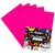 INC Coloured Flourscent Pastel Paper A4 Size  100 Sheets  80 GSM Premium Multicolor Craft Paper for School Projects