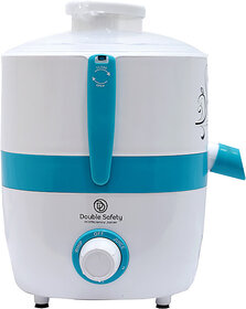 Double Safety Juicer 500 Watts 500W Juicer Los Angeles Juicer (Blue)