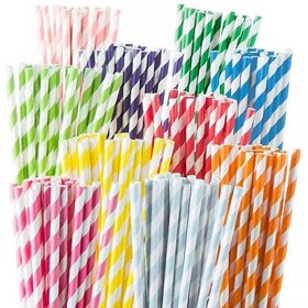 3 Layer Paper Straws  8 mm - Pack of 100 pcs