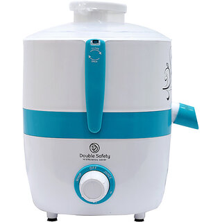Double Safety Juicer 500 Watts 500W Juicer Los Angeles Juicer (Blue)