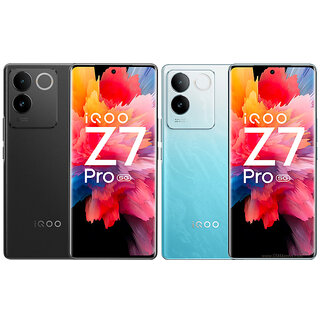 (Refurbished) IQOO Z7 Pro (8 GB RAM 256 GB Storage, Black) - Superb Condition, Like New
