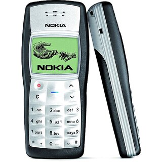 (Refurbished) Nokia 1100 (Single Sim, 1.2 Inches Display) - Superb Condition, Like New_12344