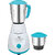 Double Safety New York 500W Mixer Grinder with 2 Jars  Blue & White, Efficient Kitchen Appliance