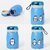 . Penguin-Shaped Portable Water Bottle | Cute Multi-Color Glass & Plastic Mini Bottle for Hot & Cold Drinks