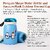 . Penguin-Shaped Portable Water Bottle | Cute Multi-Color Glass & Plastic Mini Bottle for Hot & Cold Drinks