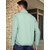 PrintCultr Mens Stylish Full Sleeve Solid Windcheater (Teal) - Comfortable & Lightweight Jacket for Casual Wear