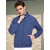 PrintCultr Men Blue Full Sleeve Solid Windcheater
