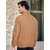 PrintCultr Men Brown Full Sleeve Solid Windcheater