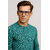 Fashion Point Casual Round Neck Sweater D.2  Long Sleeve Green Woolen  for Men