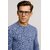 Fashion Point Casual Round Neck Sweater D.2 Long Sleeves Woolen Blue for Men