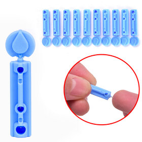 (Pack of 100) K-Life Round Blood Glucose Glucometer Lancets