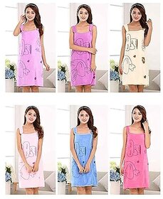 Womens Microfiber Wearable Bath Towel - Soft & Quick Dry Body Wrap for Bathing & Spa Use (Lavender) Pack of 1