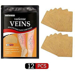 Buy Varicose Veins Relief Patches Non-Toxic, Skin-Friendly, Soothe Pain ...