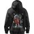 BULL CLOTHING Stylish Retro Astronaut Graphic Black Hoodie Featuring Cool Boombox Design 