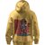 BULL CLOTHING Stylish Mens Hoodie with Urban Ninja Mustard Yellow Black Painter Design, Perfect for Casual Outings