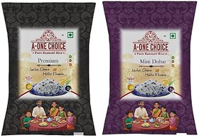 A-one Choice Premium Rice  Mini Dubar Rice 10kg Combo  Perfect for Biryani, Pulao  Daily Meals
