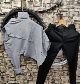 Mens Formal Shirt  Track Pant Combo  Stylish, Comfortable  Versatile Daily Wear