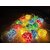 15 LED Crack Pastel Heart String Lights - 4 Meter Decorative Lighting for Diwali, Christmas, Parties, and Weddings