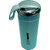 Ceepoo Nice Vacuum Flask Glass Water Bottle 400ml  Hot  Cold Thermos with Handle  BPA-Free, Leak-Proof (Blue)