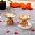 Pack of 2 Elegant Golden Elephant Tealight Holders  Iron Cup Candle Stand for Home Dcor (Gold)