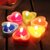 Romantic Tea Light Candles, Soy Wax, Scented, 5-6 Hours Burn Time, Decoration Item For Home, Valentine Candles, Heart Shape Tea Light Candles Set Of 10 (Multi Color)