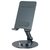 360 Rotatable Aluminum Alloy Phone Tablet Stand, Foldable Desktop Holder for Hands-Free Viewing & Live Streaming (033 Silver)