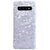 Shell Pattern Glitter Soft Case for Samsung S Series Ultra/Plus Stylish Protective Cover for Girls (White, S8 Large Hole)