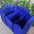 Foldable Car Trunk Organizer, Large Capacity Non-Woven Storage Box for Vehicle Organization (Blue, Standard)