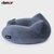 Auto Inflating Travel Pillow - Memory Foam U-Shaped Neck Support for Airplane & Car (Orange + Light Gray(Single Pillow], 31 x30 x12 cm)