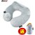 Auto Inflating Travel Pillow - Memory Foam U-Shaped Neck Support for Airplane & Car (Orange + Light Gray(Single Pillow], 31 x30 x12 cm)