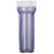 10 Inch 2/4/6 Port Water Filter Housing, Transparent Heavy-Duty Sediment Filter Cartridge Holder, BPA-Free & Explosion-Proof (10-inch American style internal thread blue bottle, 2-point PES transparent bottle(plastic thread])