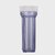 10 Inch 2/4/6 Port Water Filter Housing, Transparent Heavy-Duty Sediment Filter Cartridge Holder, BPA-Free & Explosion-Proof (10-inch American style internal thread blue bottle, 2-point PES transparent bottle(plastic thread])