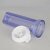 10 Inch 2/4/6 Port Water Filter Housing, Transparent Heavy-Duty Sediment Filter Cartridge Holder, BPA-Free & Explosion-Proof (10-inch American style internal thread blue bottle, 2-point PES transparent bottle(plastic thread])