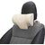 Multi-Function Adjustable Neck Pillow with Phone Holder, Memory Foam Travel & Car Headrest Cushion (6th Gen Enlarged Suede Black)