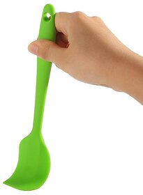 35g Mini Silicone Spatula for Baking, Small Cake Scraper & Frosting Spreader for DIY Decorating (Red)