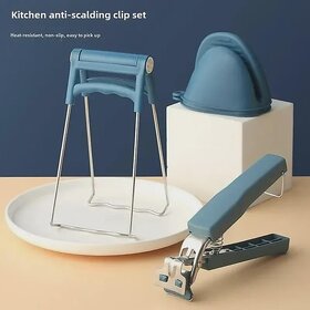 Heat-Resistant Bowl Lifter Tongs, Non-Slip Pot Holders for Kitchen, Secure Gripping Clip for Hot Bowls, Plates, and Dishes (Heat-resistant Tongs)