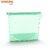 Leak-Proof Silicone Food Storage Bags, Reusable Vacuum Seal Fresh-Keeping Pouches, Self-Sealing and Portion Control Silicone Bags (Small White)