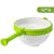 Salad Spinner Fast Vegetable Dryer and Washer, Kitchen Centrifugal Dehydrator with Strainer Basket (Color box packaging green)