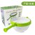 Salad Spinner Fast Vegetable Dryer and Washer, Kitchen Centrifugal Dehydrator with Strainer Basket (Color box packaging green)