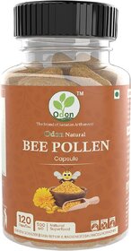 Odon Natural Bee Pollen Capsules - Immunity Booster  Women's Health Supplement