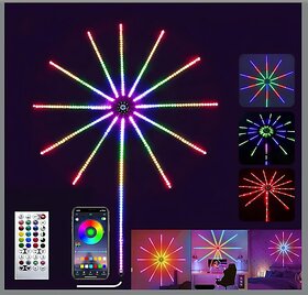 Dhamija Fireworks LED Strip Light 5V-USB Bluetooth Voice Control and Remote Control