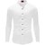 Mens White Slim Fit Formal Shirt with Stand-Up Collar  Stylish  Versatile for Business, Weddings  Events